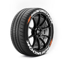 Stretched HANKOOK Tyre Stickers - Tyre Wall Stickers