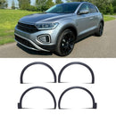 Wheel Arches Set of 4 Matte Black - VW T-Roc 2018+