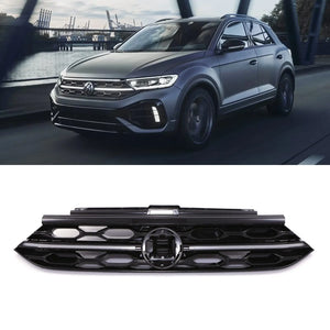 LED DRL Grille Gloss Black - VW T-Roc R 2022+