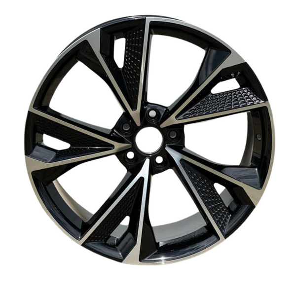 18x8" 2020 RS7 Style Alloy Wheels Black Machined