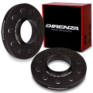 Direnza 15mm Wheel Spacers - Pair - Mini Cooper F55 F56 / Clubman R55 F54 | 5×112 M14×1.25 66.6mm
