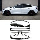 Gloss Black Aero Body Kit - Tesla Model 3 2019+ OMI ALLOY WHEELS
