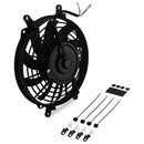 9 Universal Curved Blade Fan Kit OMI ALLOY WHEELS