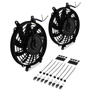 9 Universal Curved Blade Fans Kit