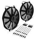 14 Universal Straight Blade Fans Kit