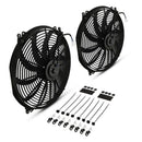 16 Universal Curved Blade Fans Kit