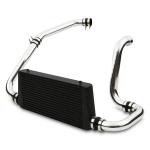 Black Front Mount Intercooler Kit - Toyota Supra MK4 2JZGTE 93-02