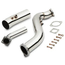 3 Top Mount Single Turbo Conversion Exhaust - Toyota Supra MK3 MK4 1JZ 2JZ OMI ALLOY WHEELS