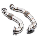 2.5" Exhaust Decat Downpipes - BMW 1 Series E82 E88 135i N54 Engine 06-10