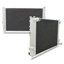 40mm High Flow Alloy Radiator - Audi A4 B5 2.4 / 2.6 / 2.7T / 2.8 / 2.5 TDI / S4 Quattro 95-01 OMI ALLOY WHEELS