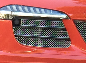Porsche 991.1 GTS - Outer Grille Set (With Parking Sensors) - Silver Finish (2015 - 2016)