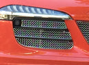 Porsche 991.1 GTS - Outer Grille Set (With Parking Sensors) - Silver Finish (2015 - 2016) Omi Grille