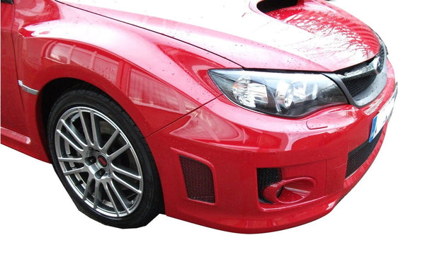 Subaru Impreza STi - Air Dam Grille Set - Black finish (2011 to 2014)
