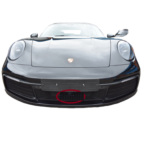 Porsche Carrera 992 (C2,C2S,C4,C4S) - Centre Grille with Front Driving Camera (2019 -)