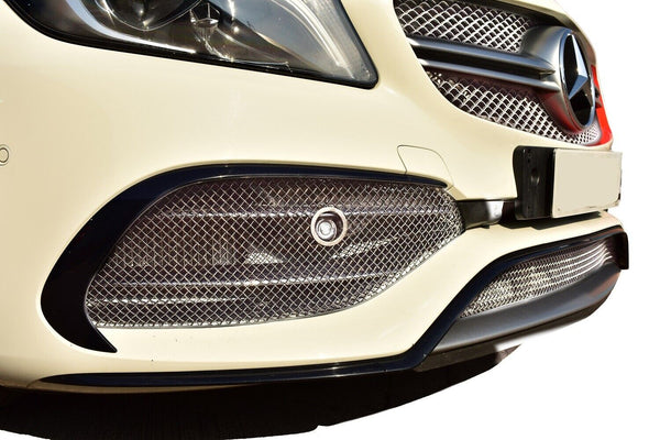 Mercedes AMG A45 Facelift (W176) - Front Grille Set - Silver Finish (2015 - 2018)