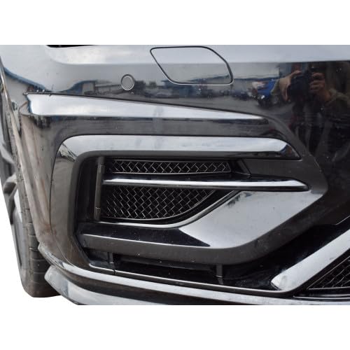 VW Golf R MK7.5 - Outer Grille Set - Black Finish (2017 - 2020)