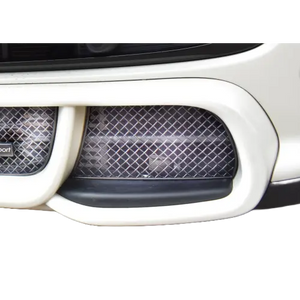 Mini Cooper F56 / F57 JCW (LCI 1) - Inner Outer Grille Set - Silver Finish (2015 - 2021)