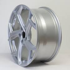18x8" Bonneville Style Alloy Wheels Silver