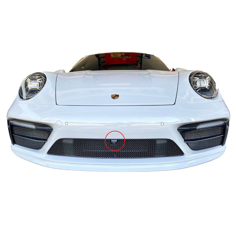 Porsche Carrera 992 (Sport Design Package) with Front Driving Camera - Front Grille Set (2018 -)