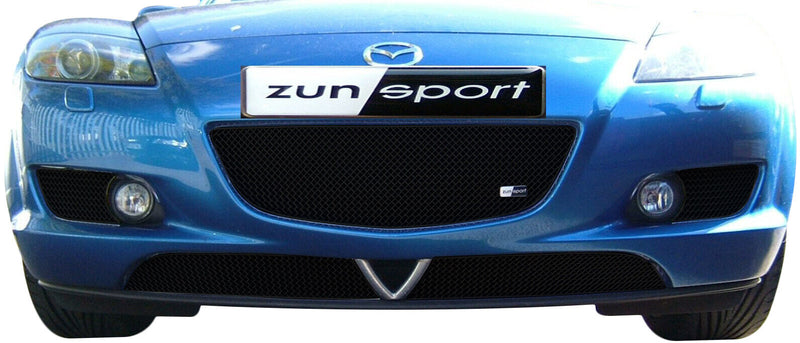 Mazda RX8 Front Grille Set - Black finish (2004 to 2008)