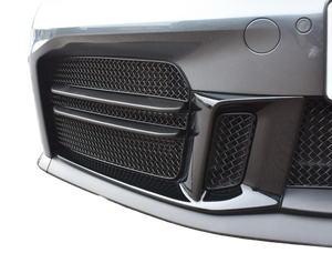 Omi Compatible with Porsche Carrera 992.2 Sports Design Pack Outer Grille Set - Black Finish (2024 -)