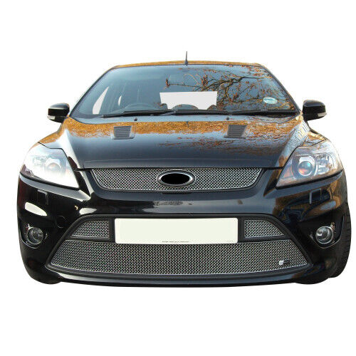 Ford Focus ST 08MY - Front Grille Set - Black finish (2008 to 2010)
