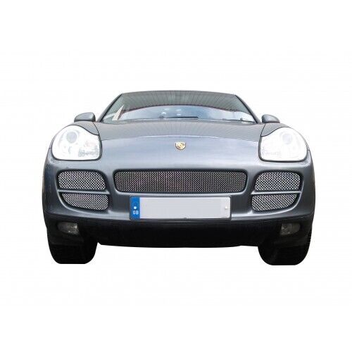 Porsche Cayenne - Front Grille Set - Silver finish (2003 to 2008)