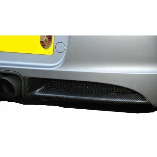 Porsche Cayman 987.1 - Rear Grille Set - Black finish (2005 to 2009)