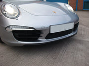 Porsche Carrera 991 C4S - Front Grille Set - Silver finish (2012 to 2015) Omi Grille