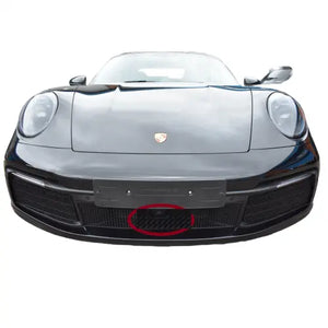 Porsche Carrera 992 (C2,C2S,C4,C4S) - Centre Grille with Front Driving Camera - Black Finish (2019 -)