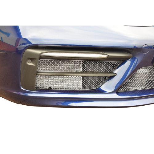 Porsche 992 Carrera (Sport Design Package) - Outer Grille Set - Silver Finish (2018 -)