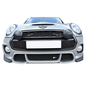 Mini Cooper S (with Aerokit) - Front Grille Set - Black Finish (2015 - 2021)