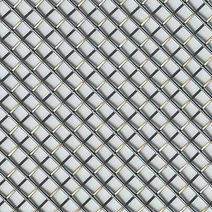 Omi Mesh Size 3: 1200mm x 110mm - Silver finish
