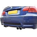 BMW E92 M3 - Rear Grille - Black finish (2007 - 2013) Omi Grille