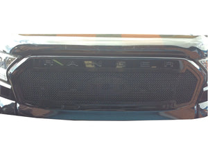 Ford Ranger MK2 - Upper Grille - Black Finish (2015 - )