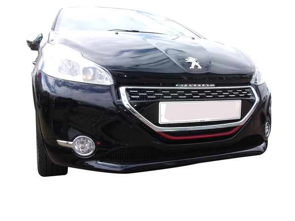 Peugeot 208 - Front Grille - Black finish (2012 - 2018)