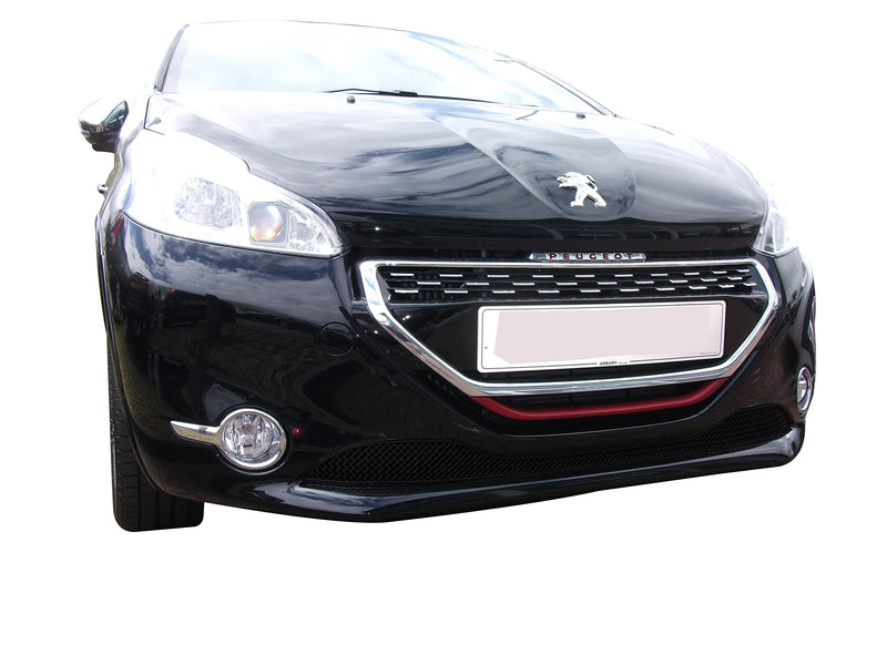 Peugeot 208 - Front Grille - Black finish (2012 - 2018)