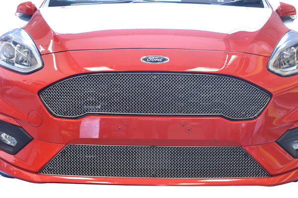 Ford Fiesta ST-Line / ST-Line X MK8 - Front Grille Set - Silver Finish (2018 - )