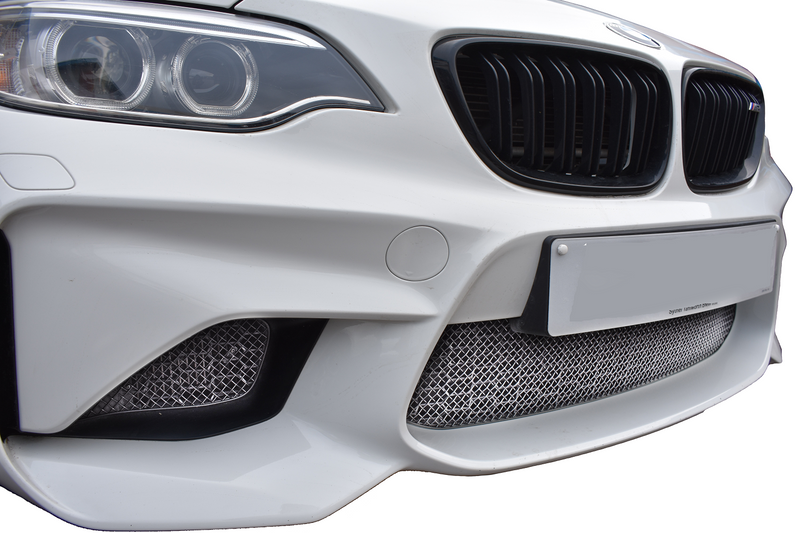 BMW M2 Gen 1 (F87) - Front Grille Set - Silver Finish (2016 - 2018)