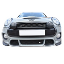 Mini Cooper S (with Aerokit) - Front Grille Set - Black Finish (2015 - 2021) Omi Grille