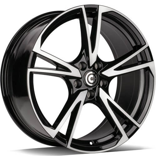 Carbonado ADVANCED (Bfp - Black Front Polished) 8.0x18 5x112 ET40 SKU:ADVANCED1885112406645BFP