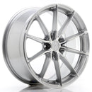 JAPAN RACING JR37 (Silver) 8.0x17 5x112, 5x100, 5x108, 5x114.3, 5x110, 5x105 ET20 SKU:JR3717805X2072SM