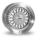 Calibre Vintage (Silver/polished Lip) 8.0x18 5x112, 5x100 ET35 SKU:Y880J-TSP2335