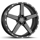 Dotz MarinaBay dark (Gunmetal / Polished Lip) 9.5x20 5x120 ET40 SKU:OMA0N9FL40