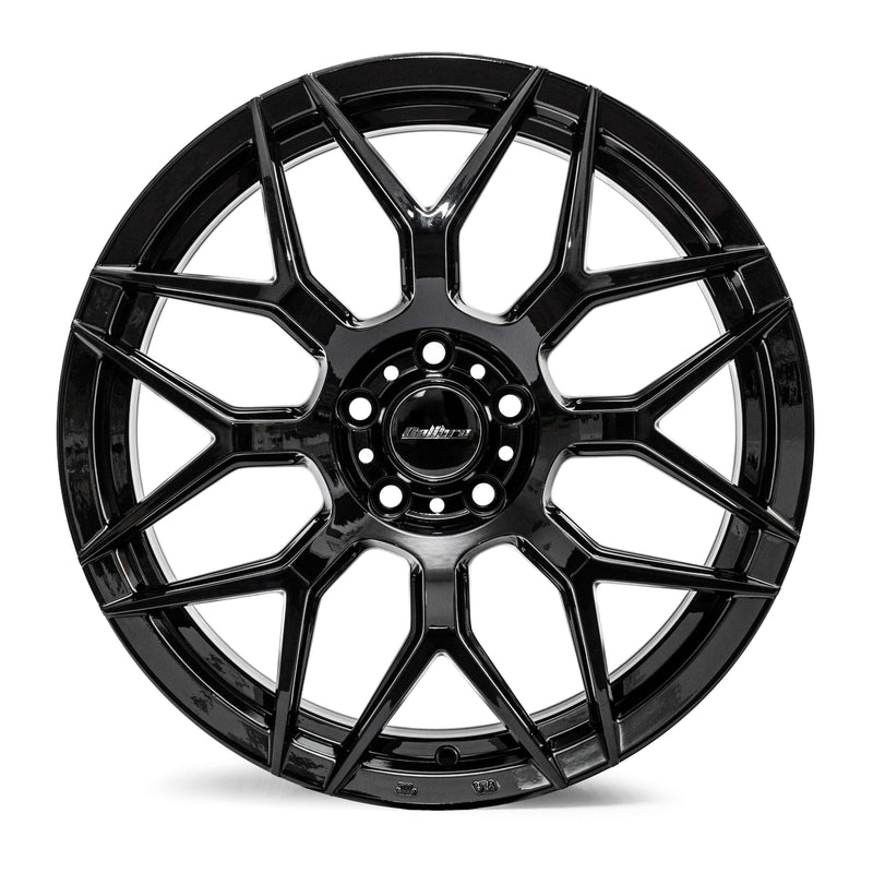 Calibre Spa (Gloss Black) 8.0x18 5x108 ET45 SKU:U8805108GB4045