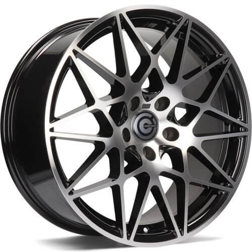 Carbonado CRAZY (Bfp - Black Front Polished) 8.5x18 5x120 ET35 SKU:CRAZY1885512035726MB