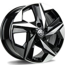 Carbonado KIOTO (Bfp - Black Front Polished) 7.5x17 5x114.3 ET45 SKU:KIOTO17755114345731BFP