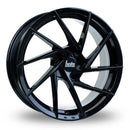 BOLA B26 (Gloss Black) 7.5x17 5x100 ET45 SKU:757C40GBBWB26_5100_BOL