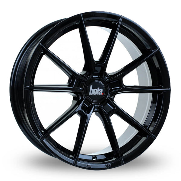 BOLA B19 (Gloss Black) 8.0x18 5x110 ET45 SKU:808C35GBBWB19_5110_BOL