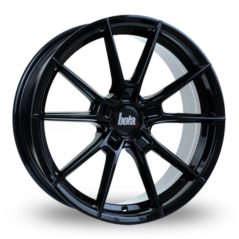 BOLA B19 (Gloss Black) 8.0x18 5x110 ET45 SKU:808C35GBBWB19_5110_BOL
